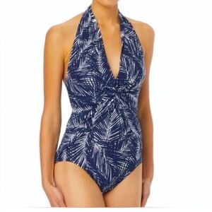 Michael Kors, one piece halter swim suit, size 8